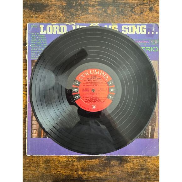 Lord, Hear Us Sing The Nash Family Trio Columbia Records CL 1508 LP - Picture 3 of 6